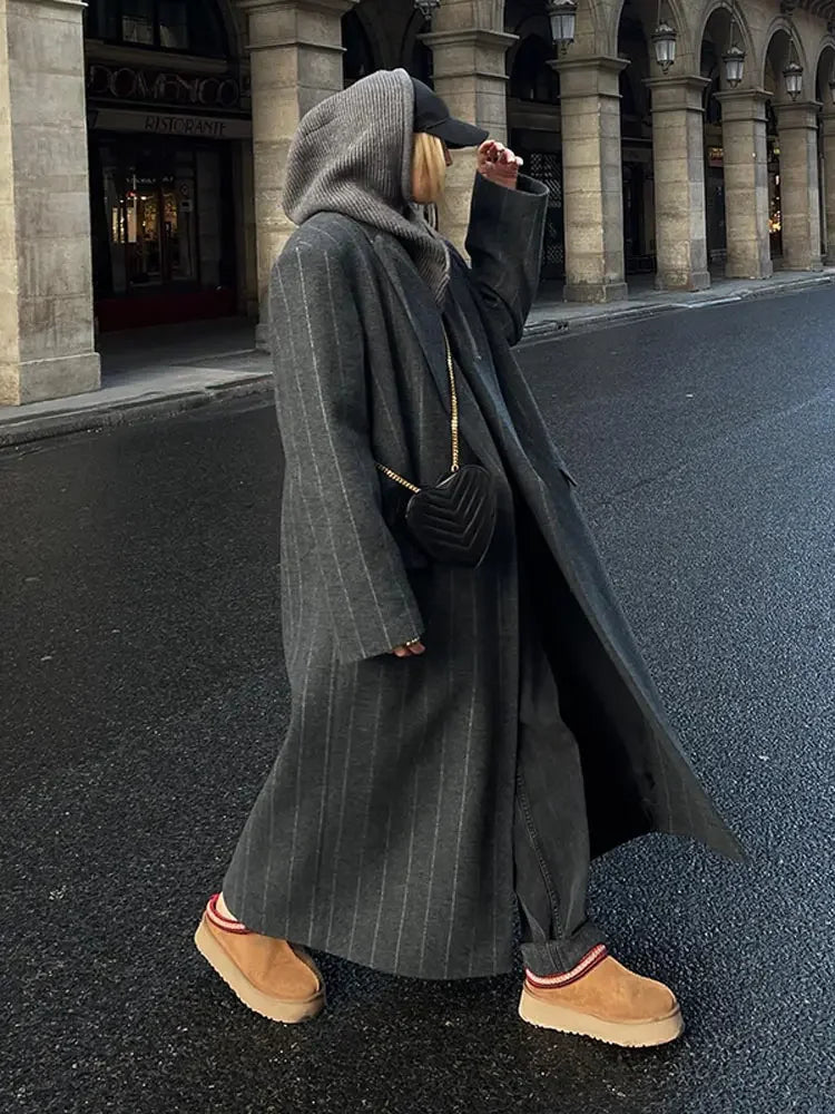 PINSTRIPE COAT